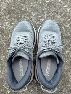 HOKA ONE ONE M BONDI 7 WIDE 25cm グレーのサムネイル
