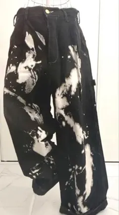 【Casper John】ペイントペインターパンツ メンズ S