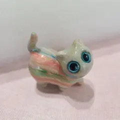 関西万博☆スーダン マーブルキャット コモンズD ノーブルレインボー 匿名配送