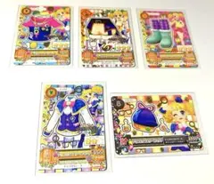 アイカツカード　冴草きい　ドリームアカデミー　チョコポップスクーブ　全5枚セット