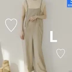 新品　choco サロペット ベージュ　L　しまむらのサムネイル