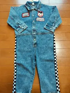 ミッキーマウス オーバーオール 110cm