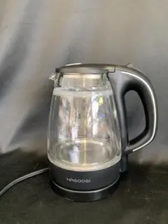HAGOOGI 電気ケトル GEK-1800-B ガラス製 ガラス製二重構造のサムネイル