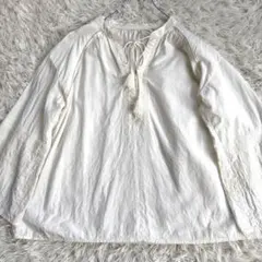 Spick and Spanピンタック シルク×コットン長袖ブラウス F - メルカリ