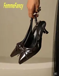 Shein ハイヒールサンダル ブラウン22cm 新品のサムネイル