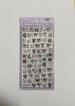 ボンボンドロップシール もじ クロミ