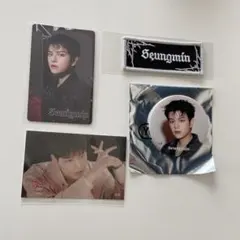 スキズ dominATE アプグレトレカ　ミュージアム　缶バッジ　スンミン