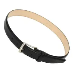 BALENCIAGA(バレンシアガ) スクエアバックル ベルト ブラック レザー
