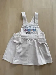 ミッフィー ワンピース　ジャンバースカート