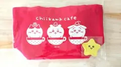 ☆ちいかわ カフェ 星型バッジ付きランチトート☆