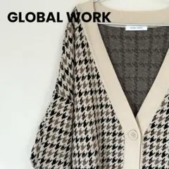 GLOBAL WORK グローバルワーク　カーディガン　ニット　レディース