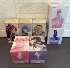 新品未開封』今月限り！まぎマギ＆らき☆すた＆NIKKE等フィギュア25点