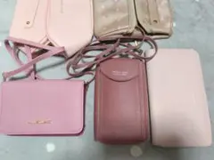 JILL STUART　スマホショルダー　化粧ポーチ　5点まとめ売り ポーチ