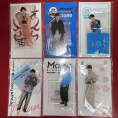 Snow Man 深澤辰哉 アクリルスタンド とバッチセット - メルカリ