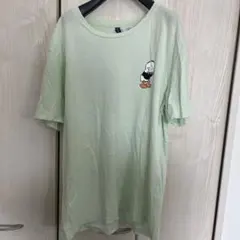 ドナルドダック Tシャツ ライトグリーン