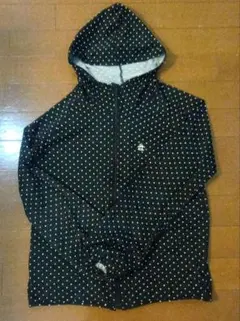 マンシングウェア　カラフルドット柄　黒