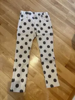 BREEZE ドット柄 スリムフィットパンツ 130