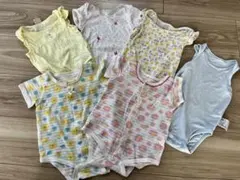 ロンパース　ボディスーツ　70 まとめ売り　女の子　ベビー