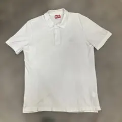 DIESEL ポロシャツ　ホワイト　サイズL
