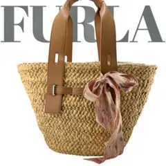 FURLA フルラ ジョベ　2way トートバッグ ショルダーバッグ カゴバッグ