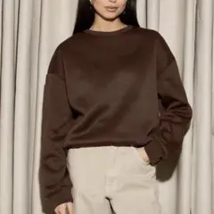 AiiRZ トレーナー　ダークブラウン