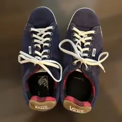 VANS スニーカー ネイビー スエード チェックのサムネイル