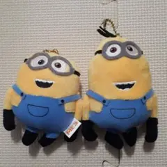 □ ミニオンズ ぬいぐるみ マスコット ２個セット