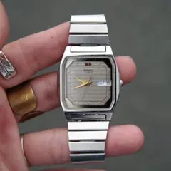 90s Vintage Seiko TVスクエア オクタゴン デイデイト - メルカリ