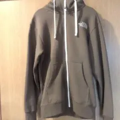 【新品タグ付】ノースフェイス リアビューフルジップフーディ ウォルナット S