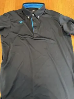 MIZUNO ポロシャツ ネイビー 2XL