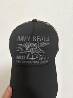 AVIREX NAVY SEALS メッシュキャップ 迷彩