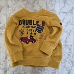 ミキハウス　DOUBLE.B トレーナー　80