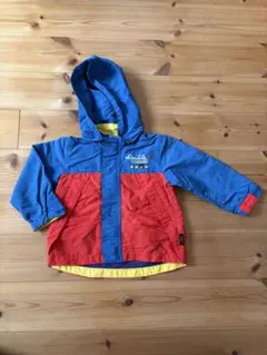 DOUBLE.Bナイロンジャケット フード付き