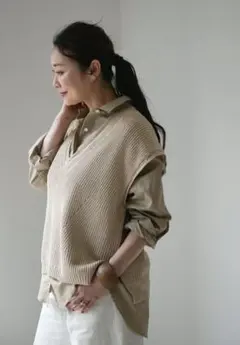 24SS✨美品✨MUSE ドゥーズィエムクラス オックスフォード BDシャツ 美品✨24AW ミューズ ドゥーズィエムクラス オックスフォード BDシャツ
