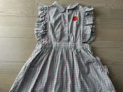 122㎝　BOBO CHOSES エプロンワンピース 6-7歳用　刺繍　ボボ