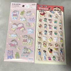 クレヨンしんちゃん ぷっくりステッカー ふわふわシール