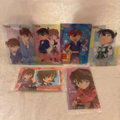 名探偵コナン クリアカードコレクション 4枚セット 食玩2枚セット 合計6枚