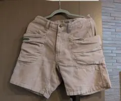 GOHEMPSHORTS メンズ ショートパン ベージュ ユーティリティポケットのサムネイル