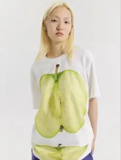hono 即納【CONP】りんごプリントTシャツ★ hono様専用 即納【CONP】りんごプリントTシャツ☆ - メルカリ