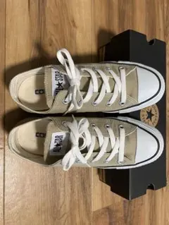 【美品】コンバース ALL STAR スニーカー ベージュ23cm