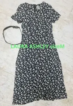 LAURA ASHLEY 花柄 ロングワンピース