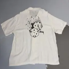 stussy シャツ　ファイヤーダイス　dice サイコロ　M レア