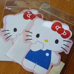 ハローキティ ダイカットポチ袋 ２枚入を２個
