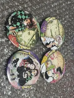 鬼滅の刃原画展コレクション缶バッジ不死川、甘露寺、炭治郎、炭治郎＆禰豆子4点