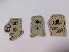 クオッカワラビー イラスト 手書き ダイカット 紙