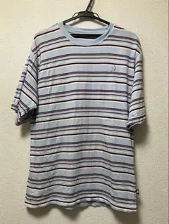 old STUSSY ポケット付きボーダーTシャツ バータグ - メルカリ