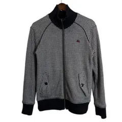 BURBERRY BLACK LABEL 千鳥格子リバーシブル ジップジャケット