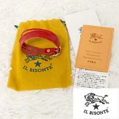 【美品】 ILBISONTE フリンジ レザーブレスレットのサムネイル