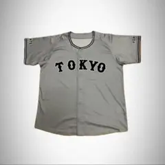 読売ジャイアンツ 巨人 ユニフォーム ベースボールシャツ 応援 グレー