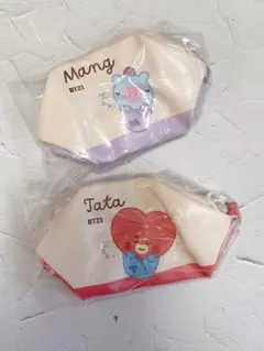 BT21 Mang Tata ポーチ セット